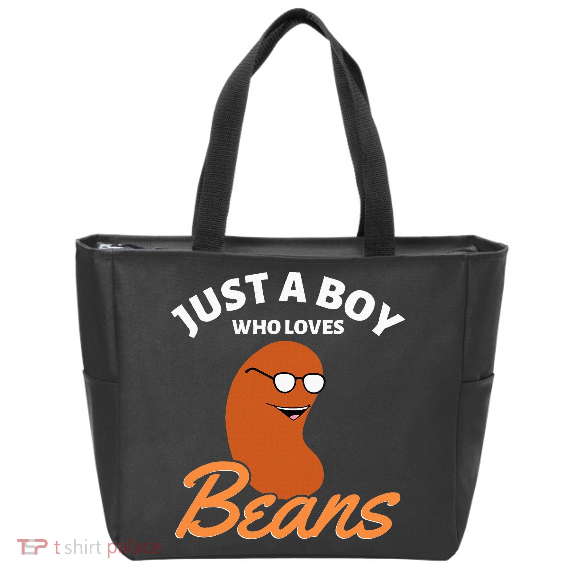 Just A Boy Who Loves Baked Beans Tote Bag
