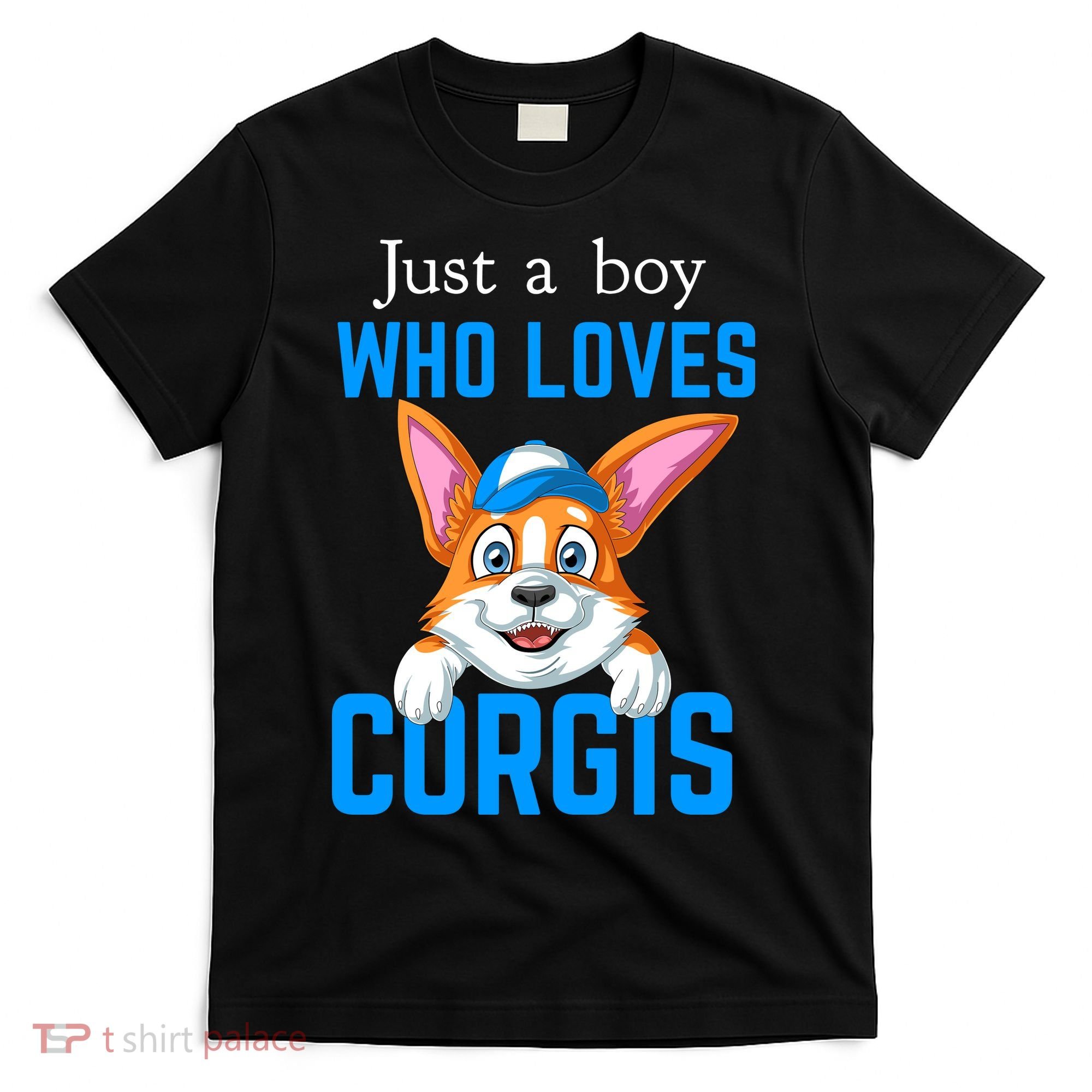 Just A Boy Who Loves Corgis T-Shirt