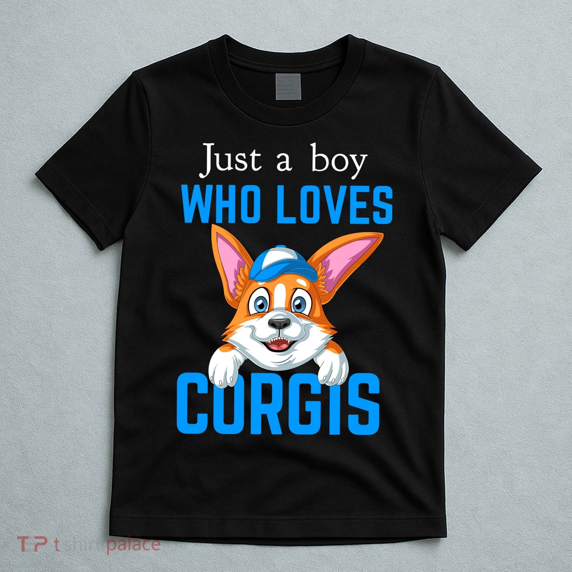 Just A Boy Who Loves Corgis T-Shirt