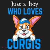 Just A Boy Who Loves Corgis Beanie thumb 2