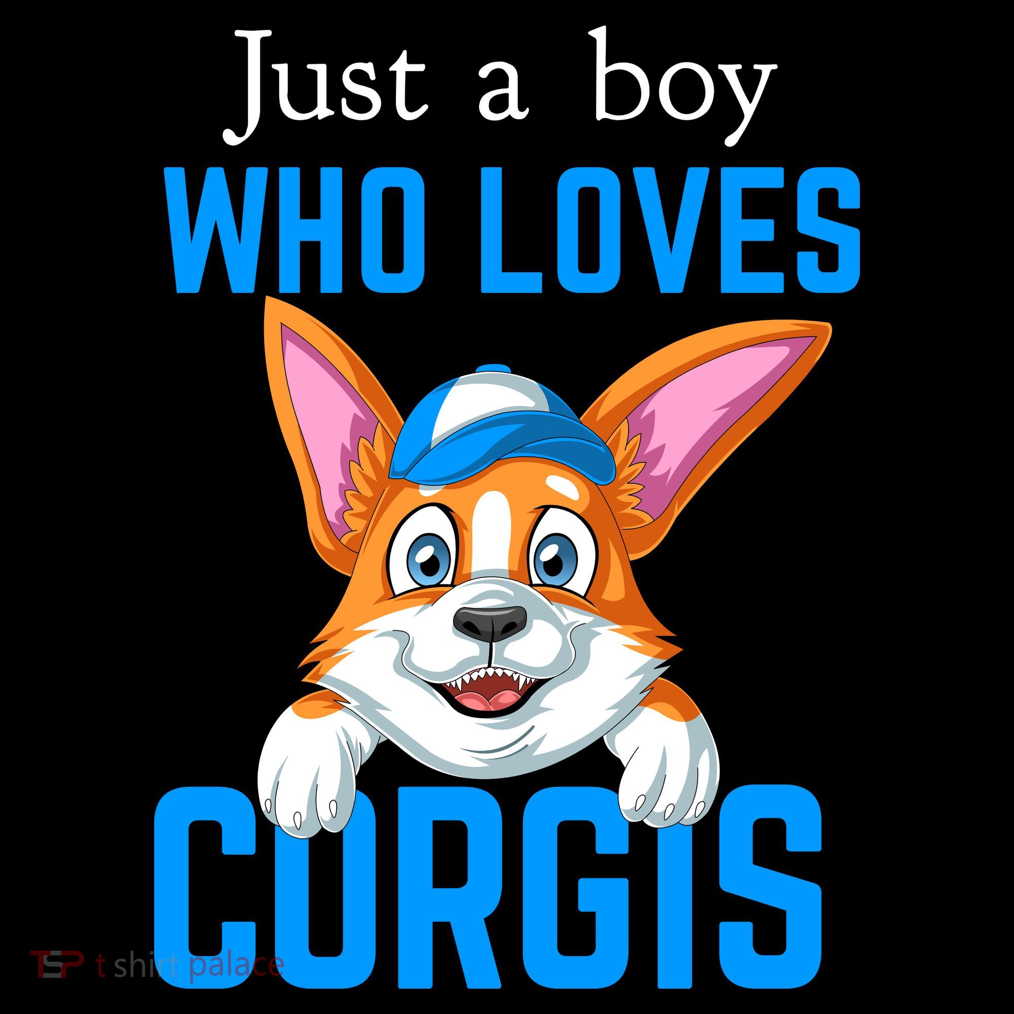 Just A Boy Who Loves Corgis Mousepad