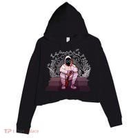 Just A Boy With A Ukulele BoyWithUke Crop Fleece Hoodie thumb 0