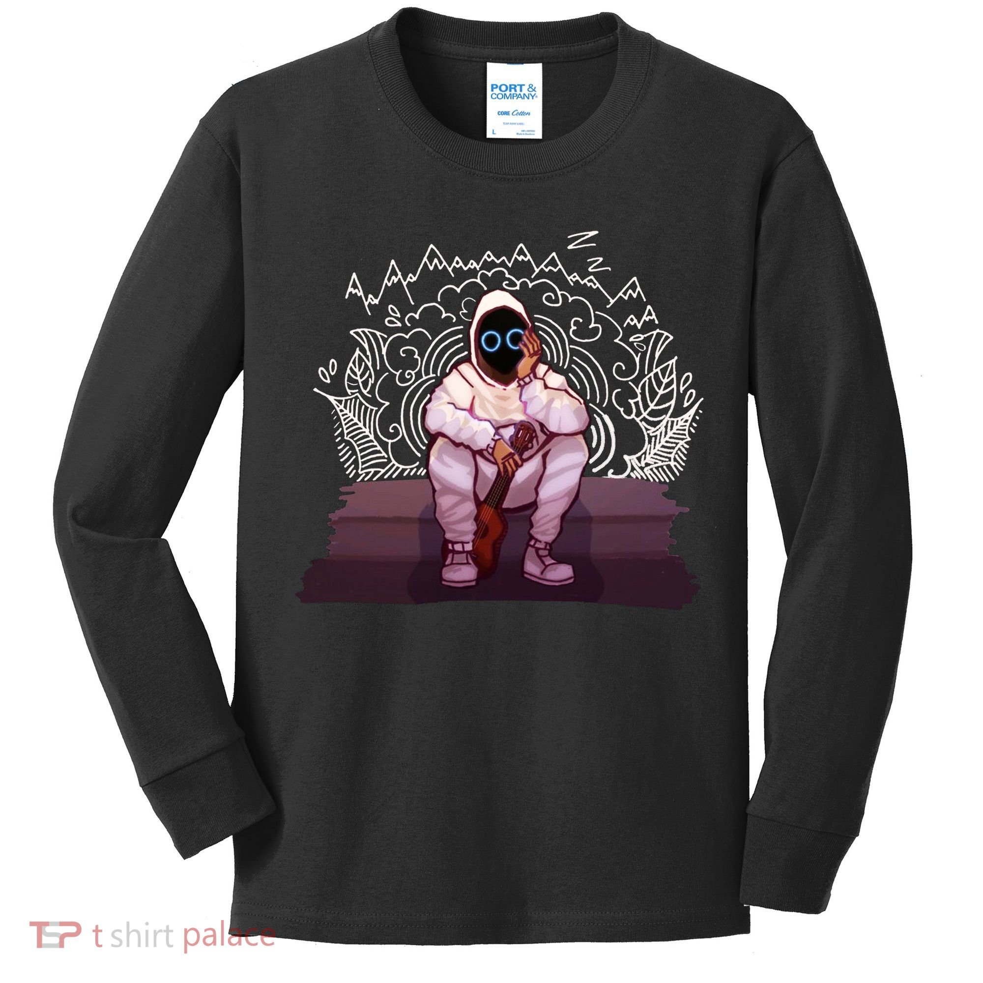 Just A Boy With A Ukulele BoyWithUke Kids Long Sleeve Shirt