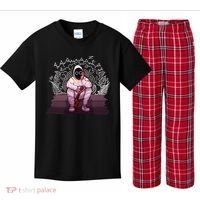 Just A Boy With A Ukulele BoyWithUke Kids Plaid Pajama Set thumb 0