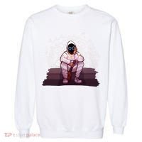 Just A Boy With A Ukulele BoyWithUke Garment-Dyed Sweatshirt thumb 0