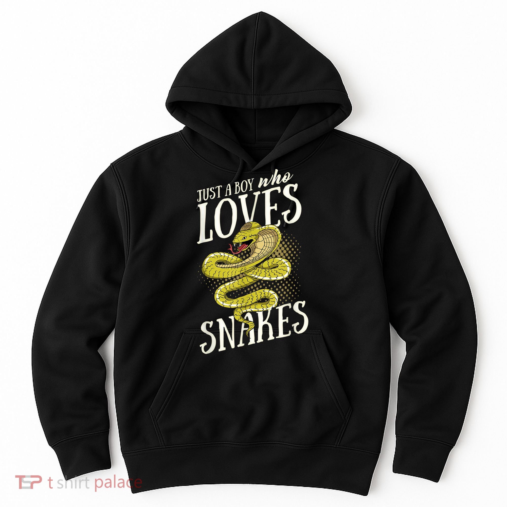 Just A Boy Who Loves Snakes Snake Lover Gift Hoodie