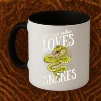 Just A Boy Who Loves Snakes Snake Lover Gift Coffee Mug thumb 2