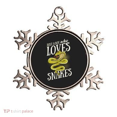 Just A Boy Who Loves Snakes Snake Lover Gift Ornament