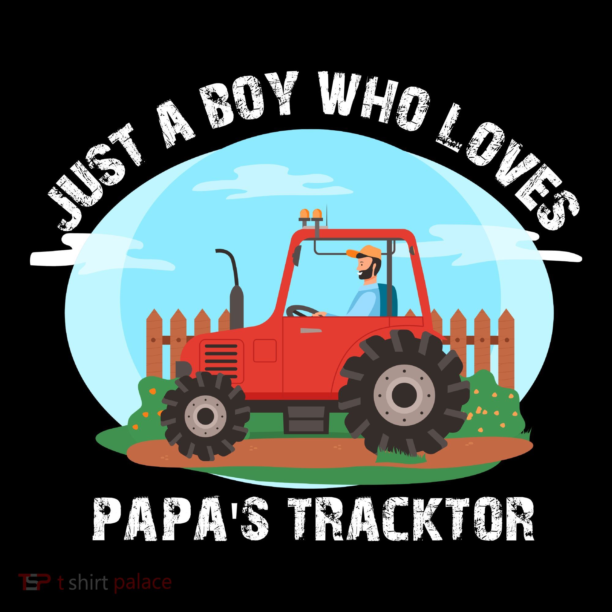 Just A Boy Who Loves Tractors Farming Coffee Mug