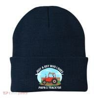 Just A Boy Who Loves Tractors Farming Beanie thumb 0