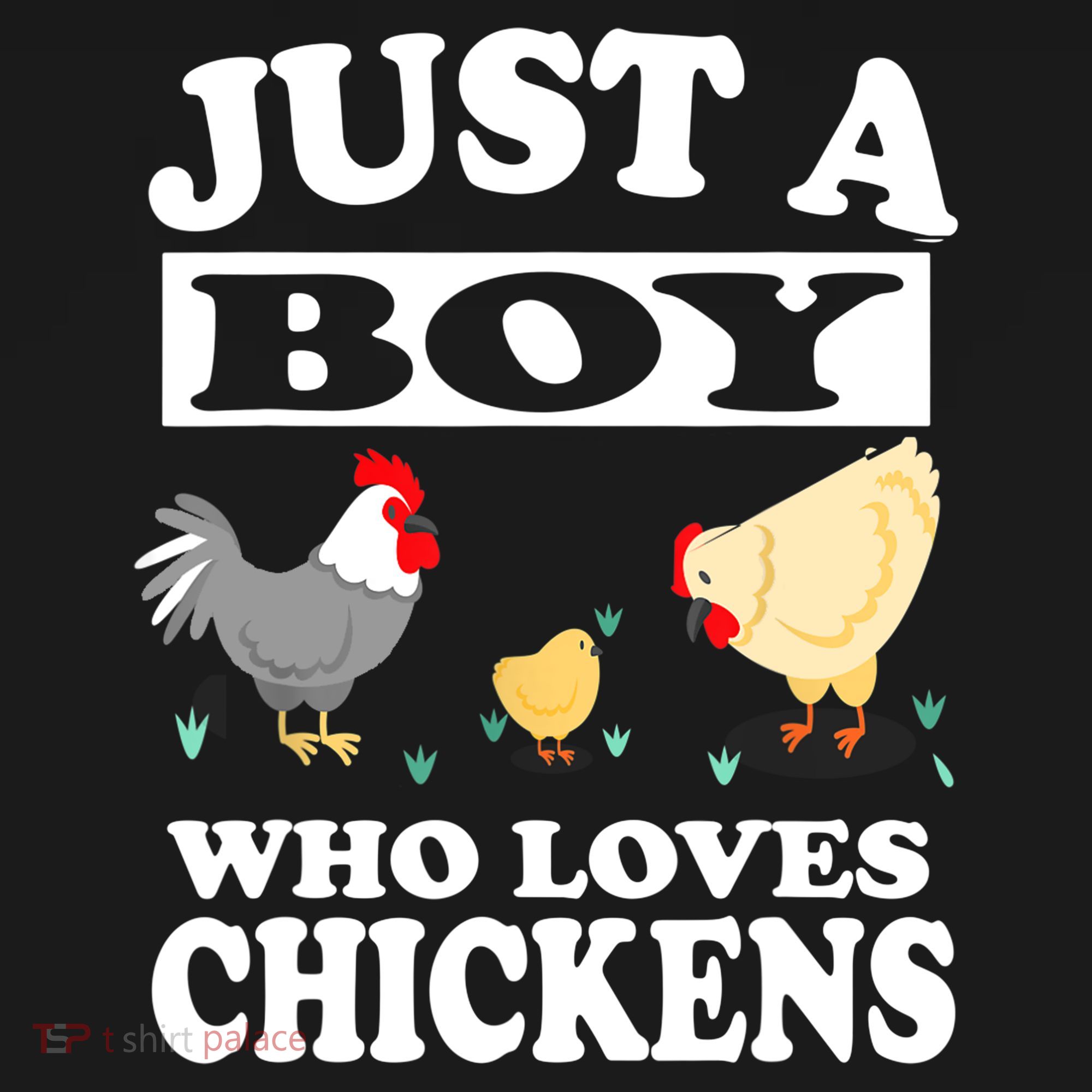 Just A Boy Who Loves Chickens Farm Chicken Gift Bucket Hat