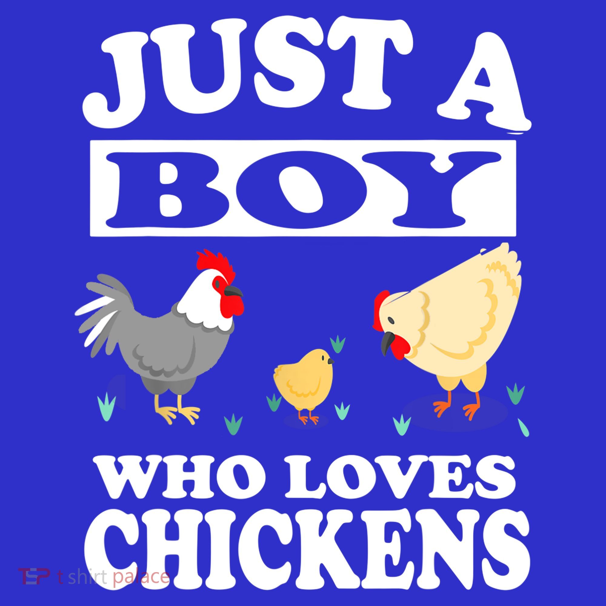 Just A Boy Who Loves Chickens Farm Chicken Gift Apron
