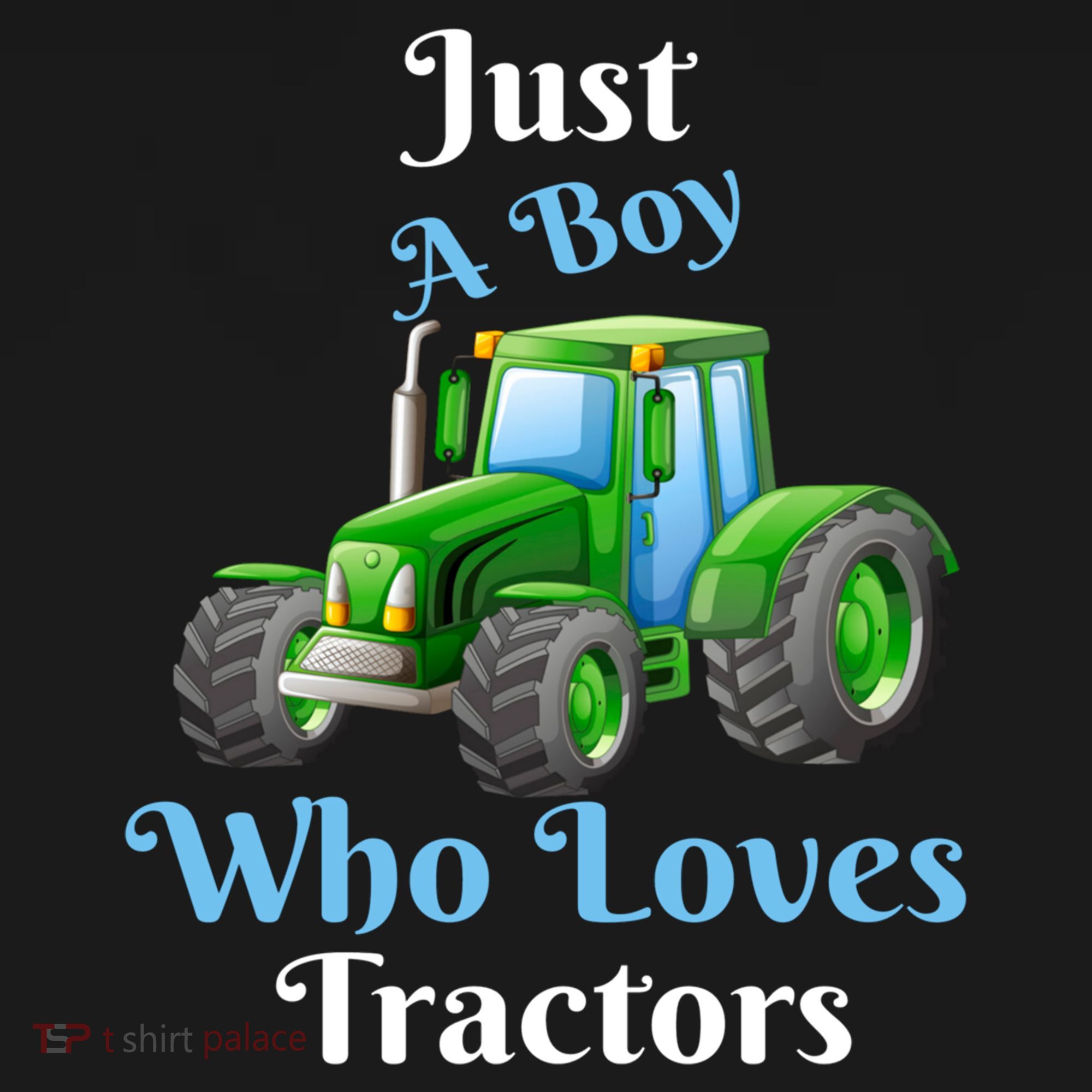 Just A Boy Who Loves Tractors Funny Gift Ornament
