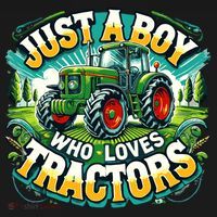 Just A Boy Who Loves Tractors Hoodie thumb 7