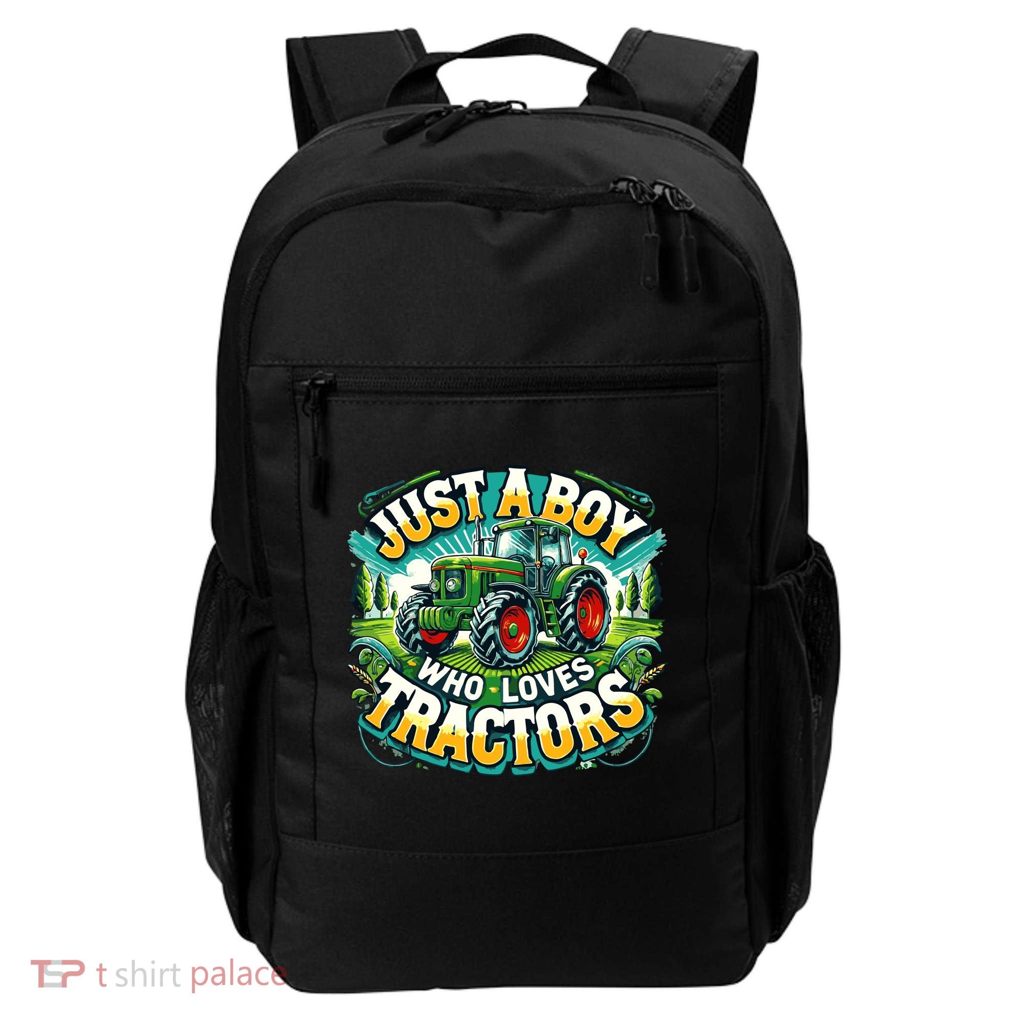 Just A Boy Who Loves Tractors Backpack