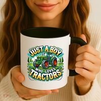 Just A Boy Who Loves Tractors Coffee Mug thumb 3