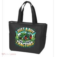 Just A Boy Who Loves Tractors Tote Bag thumb 3