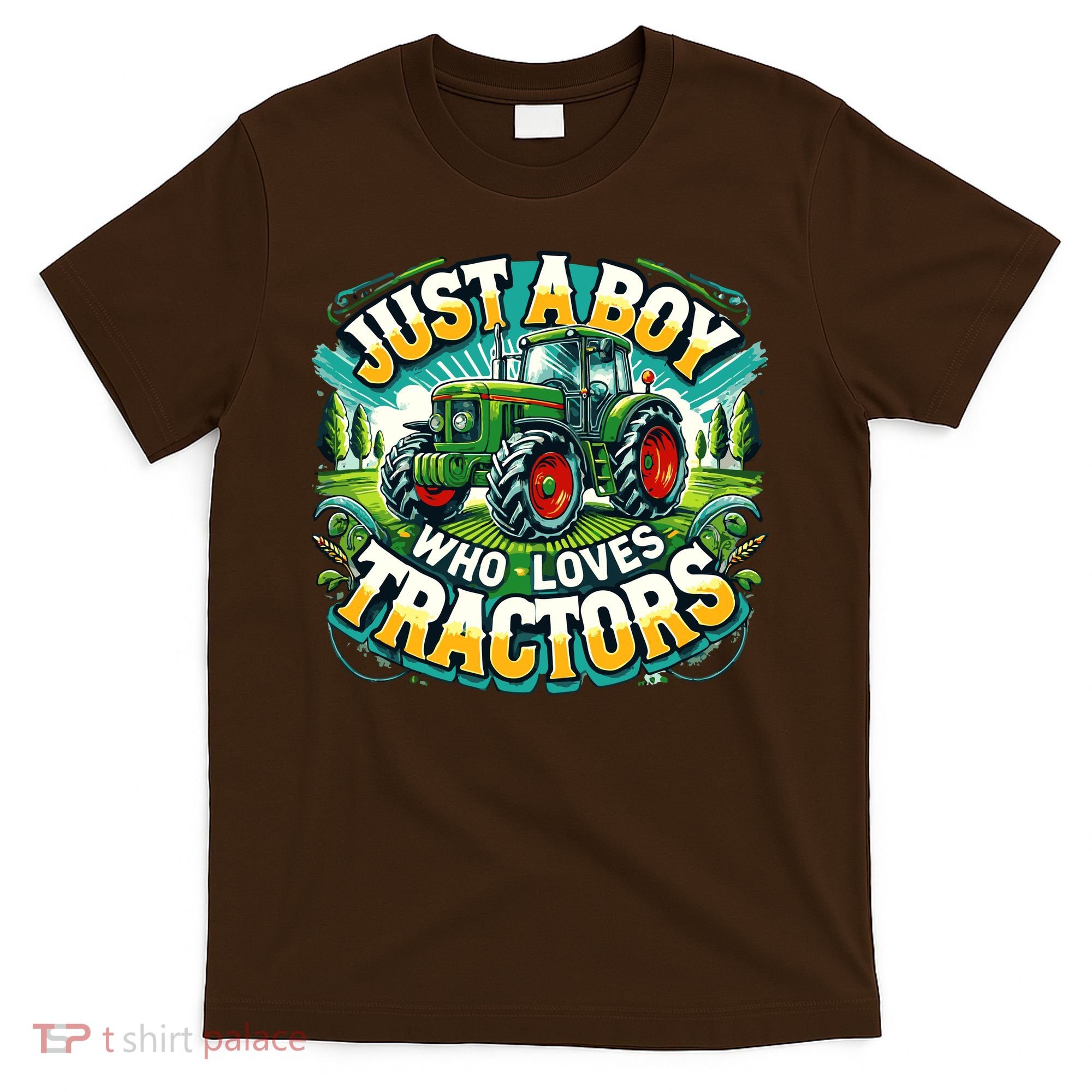 Just A Boy Who Loves Tractors T-Shirt