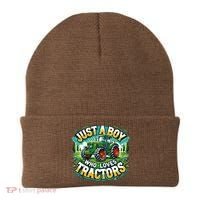 Just A Boy Who Loves Tractors Beanie thumb 0