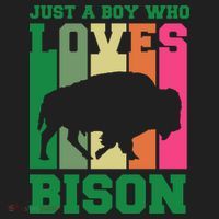 Just A Boy Who Loves Bison Tumbler thumb 3