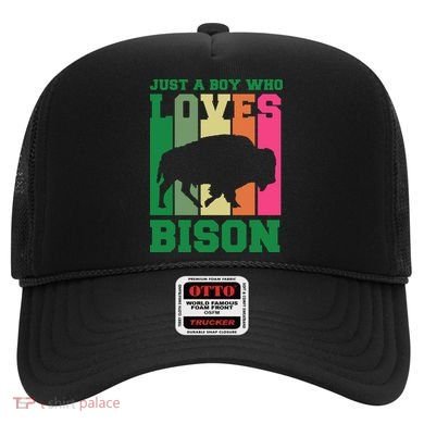 Just A Boy Who Loves Bison Hat