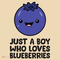 Just A Boy Who Loves Blueberries Tote Bag thumb 4