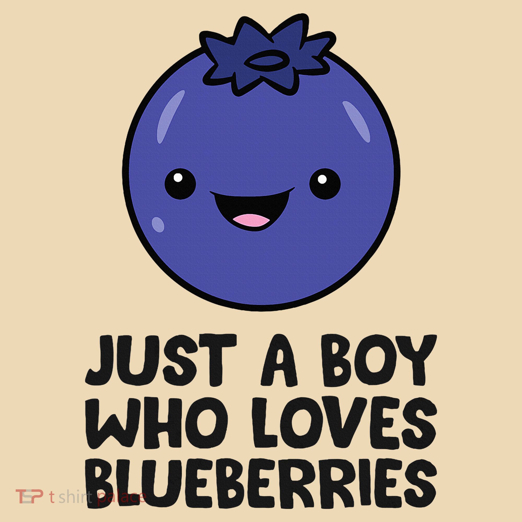 Just A Boy Who Loves Blueberries Tote Bag