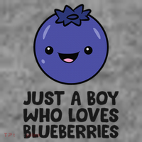 Just A Boy Who Loves Blueberries Toddler Hoodie thumb 2