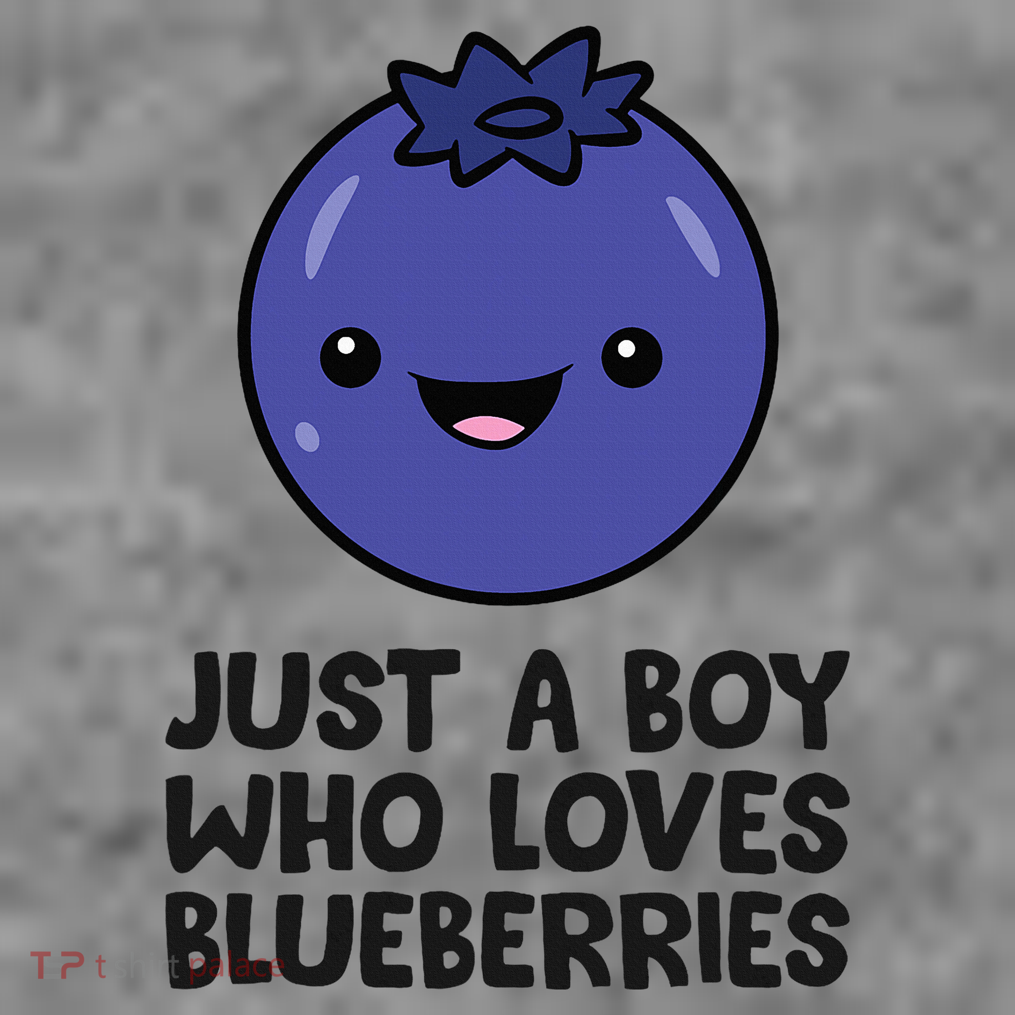 Just A Boy Who Loves Blueberries Toddler Hoodie