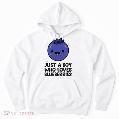 Just A Boy Who Loves Blueberries Hoodie