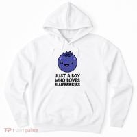 Just A Boy Who Loves Blueberries Hoodie thumb 0