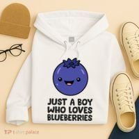 Just A Boy Who Loves Blueberries Hoodie thumb 4