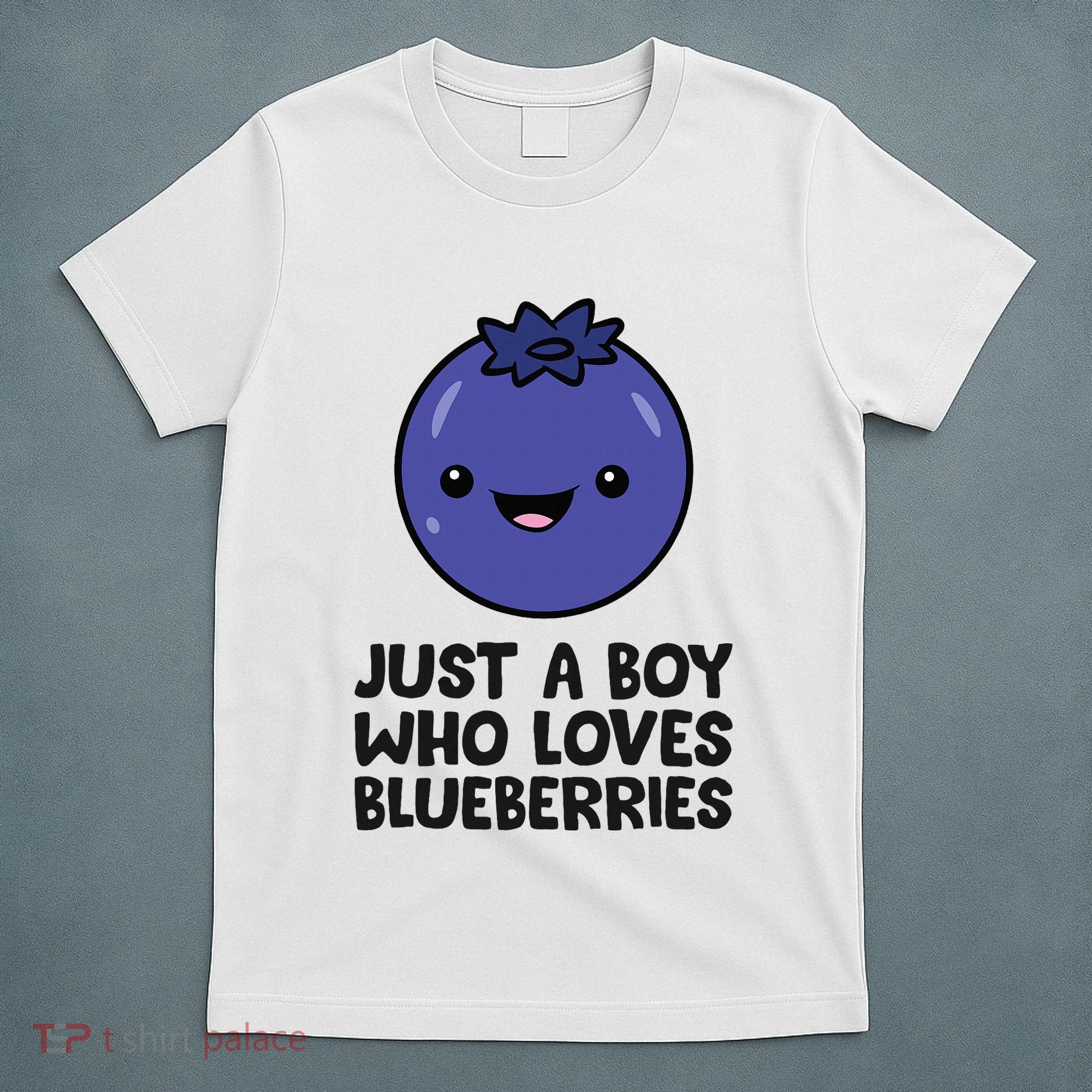 Just A Boy Who Loves Blueberries T-Shirt