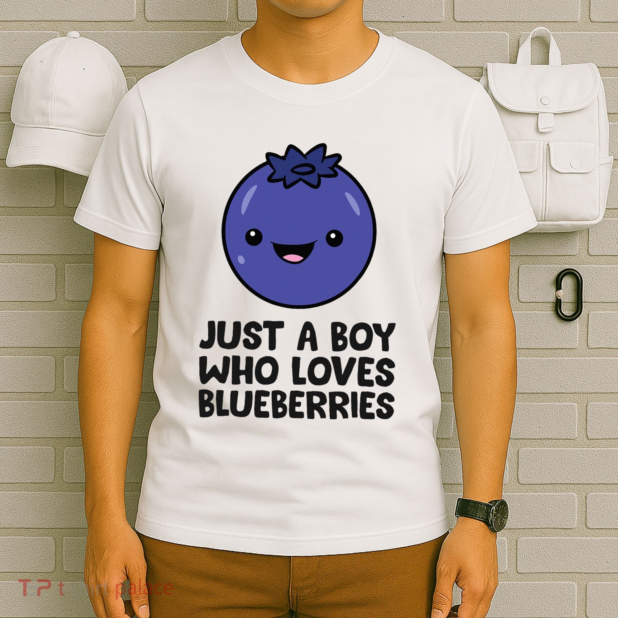 Just A Boy Who Loves Blueberries T-Shirt