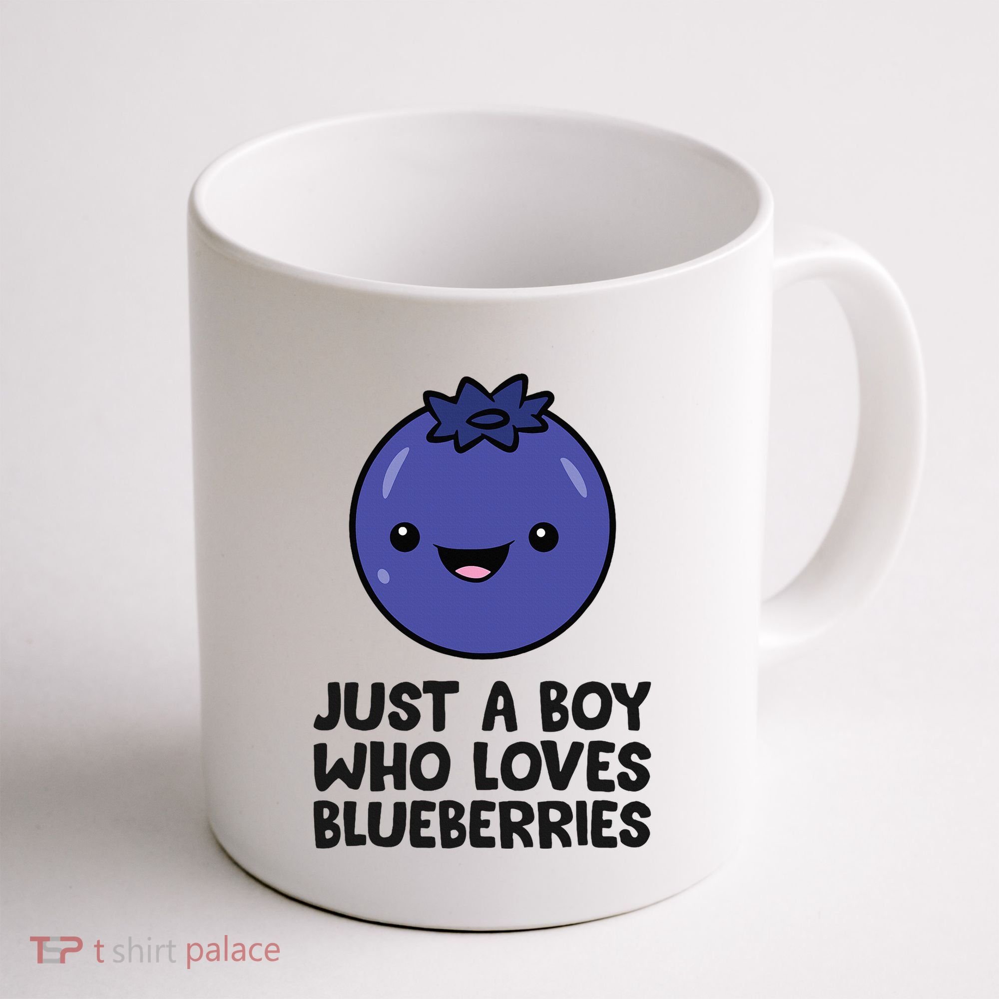 Just A Boy Who Loves Blueberries Coffee Mug