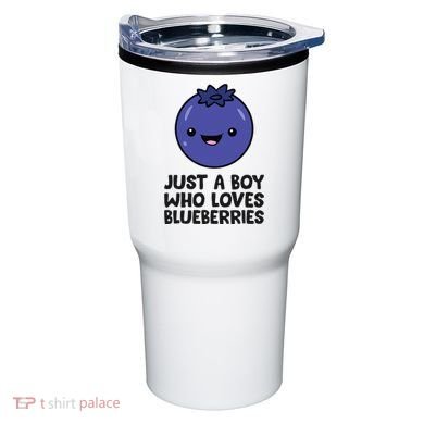 Just A Boy Who Loves Blueberries Tumbler