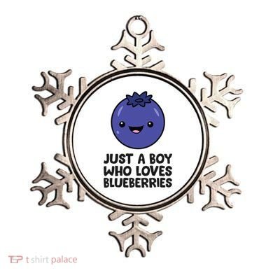 Just A Boy Who Loves Blueberries Ornament