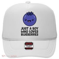 Just A Boy Who Loves Blueberries Hat thumb 0