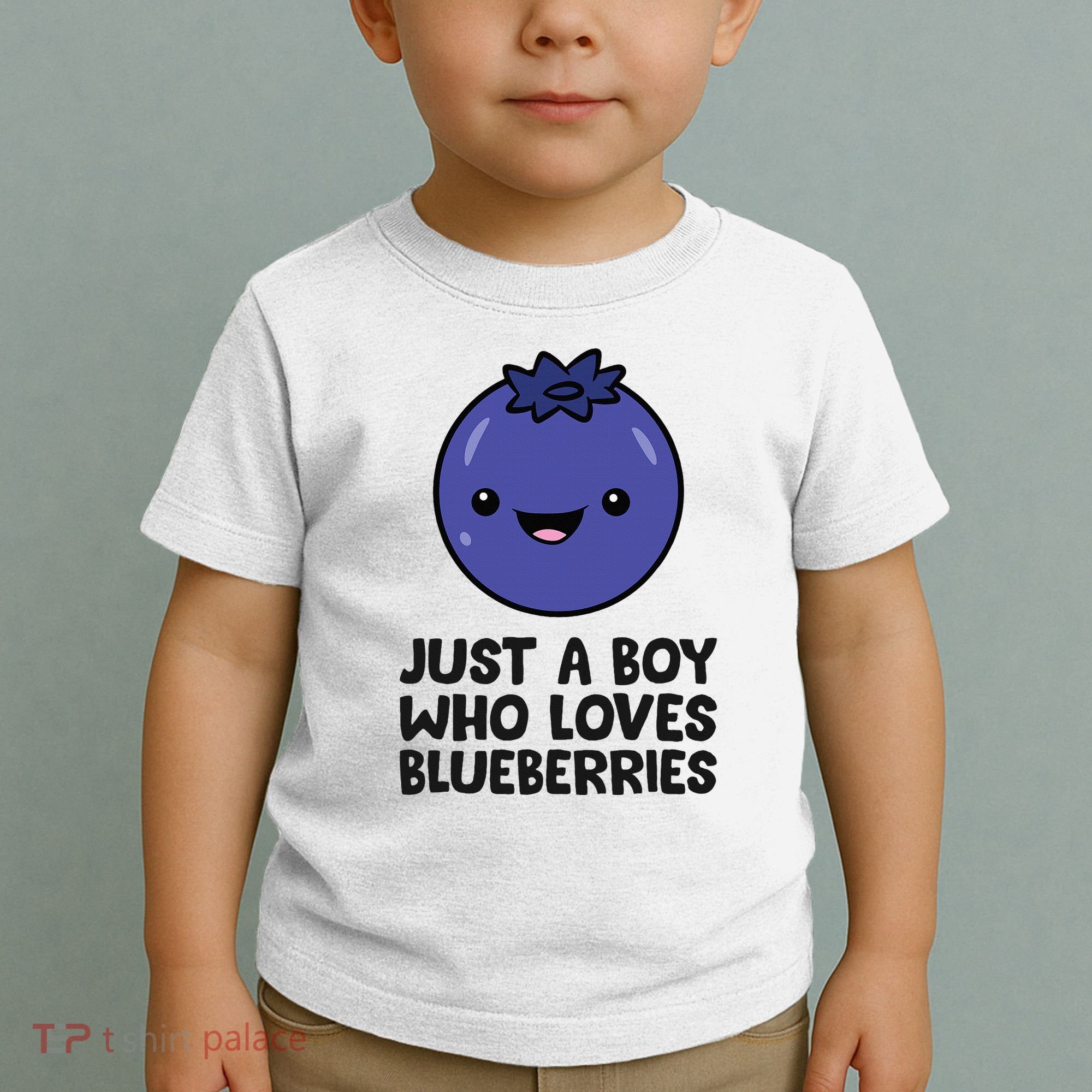Just A Boy Who Loves Blueberries Toddler T-Shirt