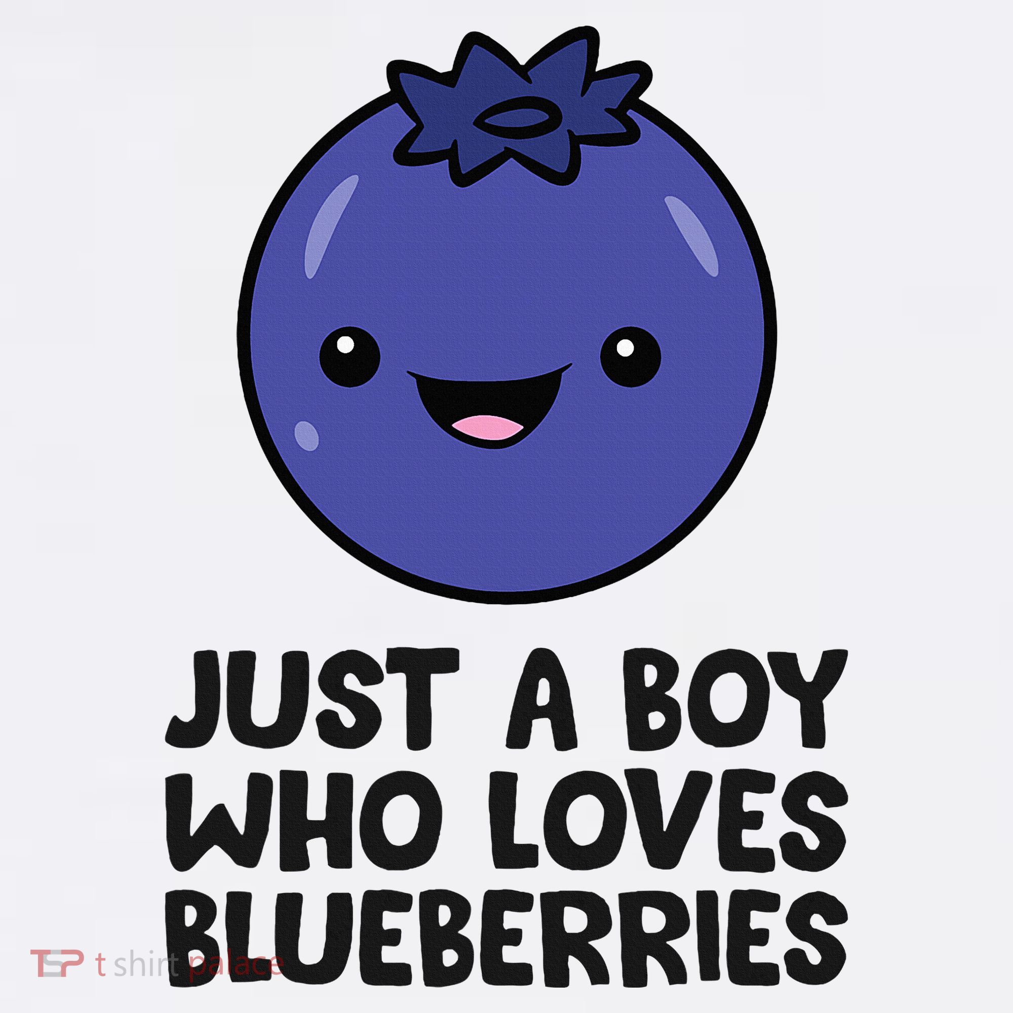 Just A Boy Who Loves Blueberries Visor