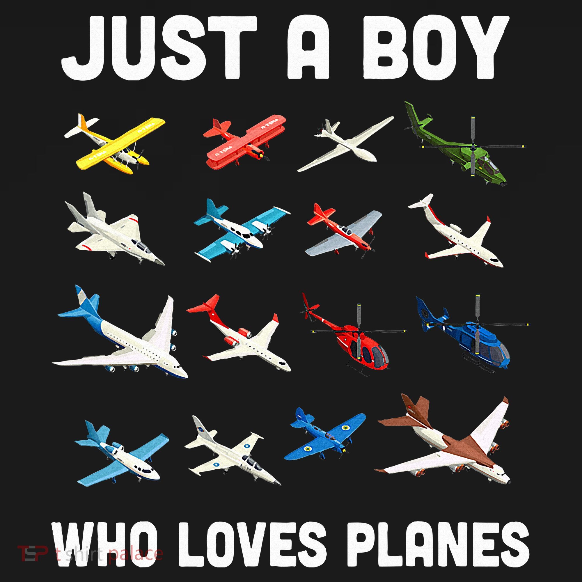Just A Boy Who Loves Planes Backpack