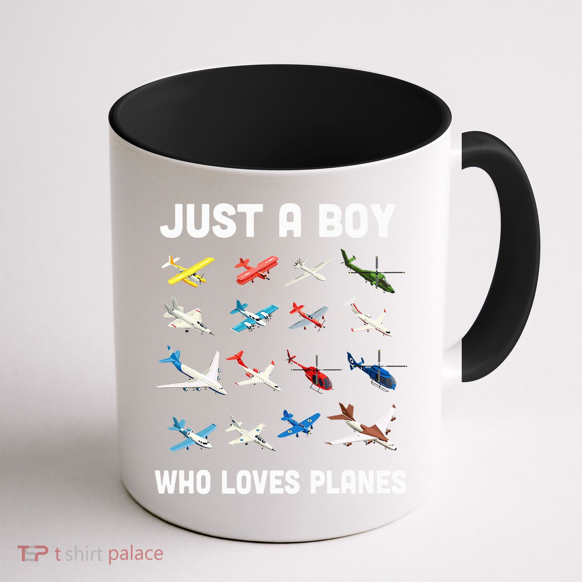 Just A Boy Who Loves Planes Coffee Mug