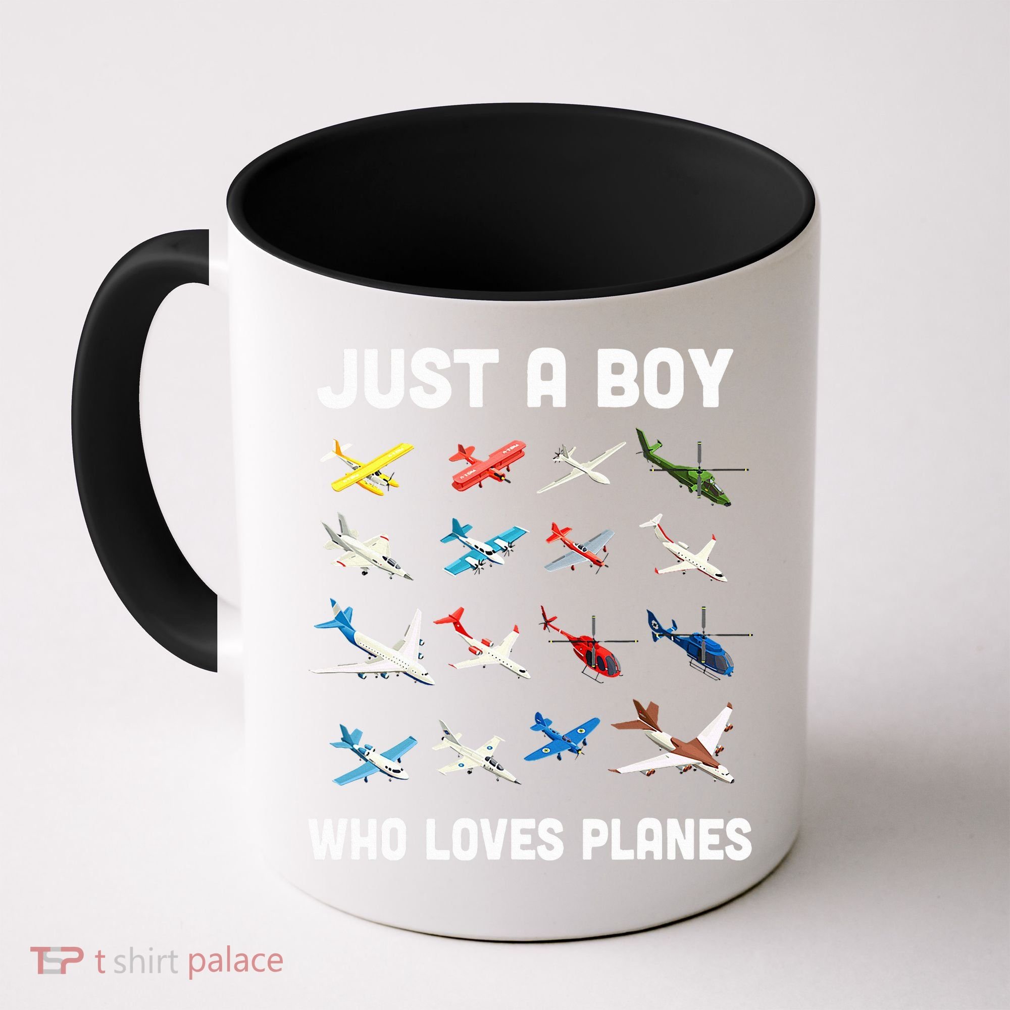 Just A Boy Who Loves Planes Coffee Mug