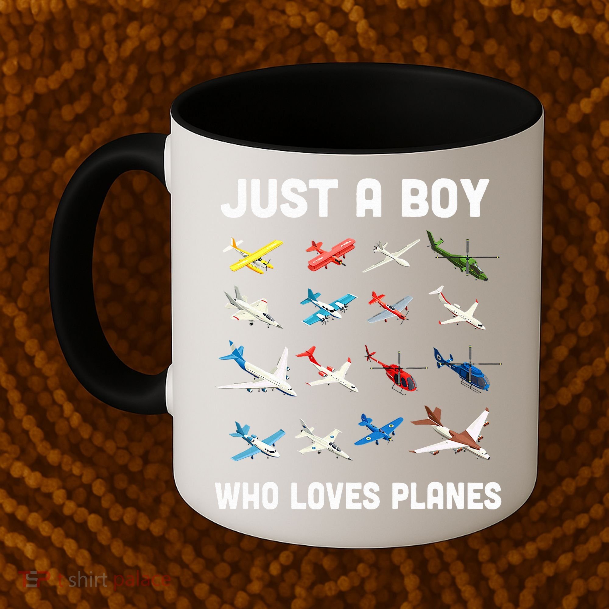 Just A Boy Who Loves Planes Coffee Mug