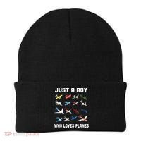 Just A Boy Who Loves Planes Beanie thumb 0