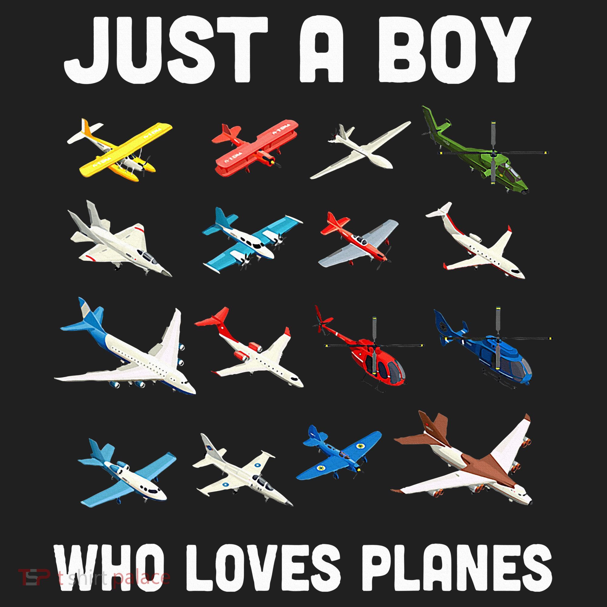 Just A Boy Who Loves Planes Beanie