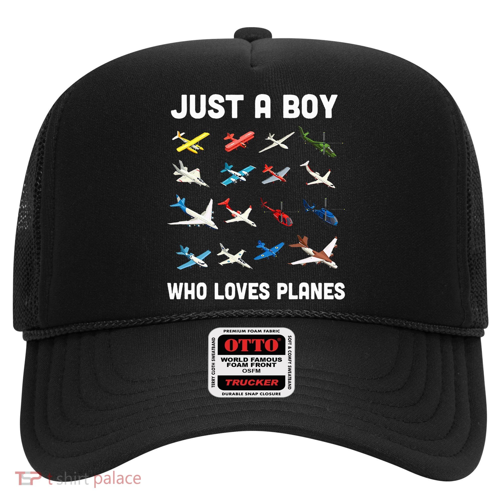 Just A Boy Who Loves Planes Hat