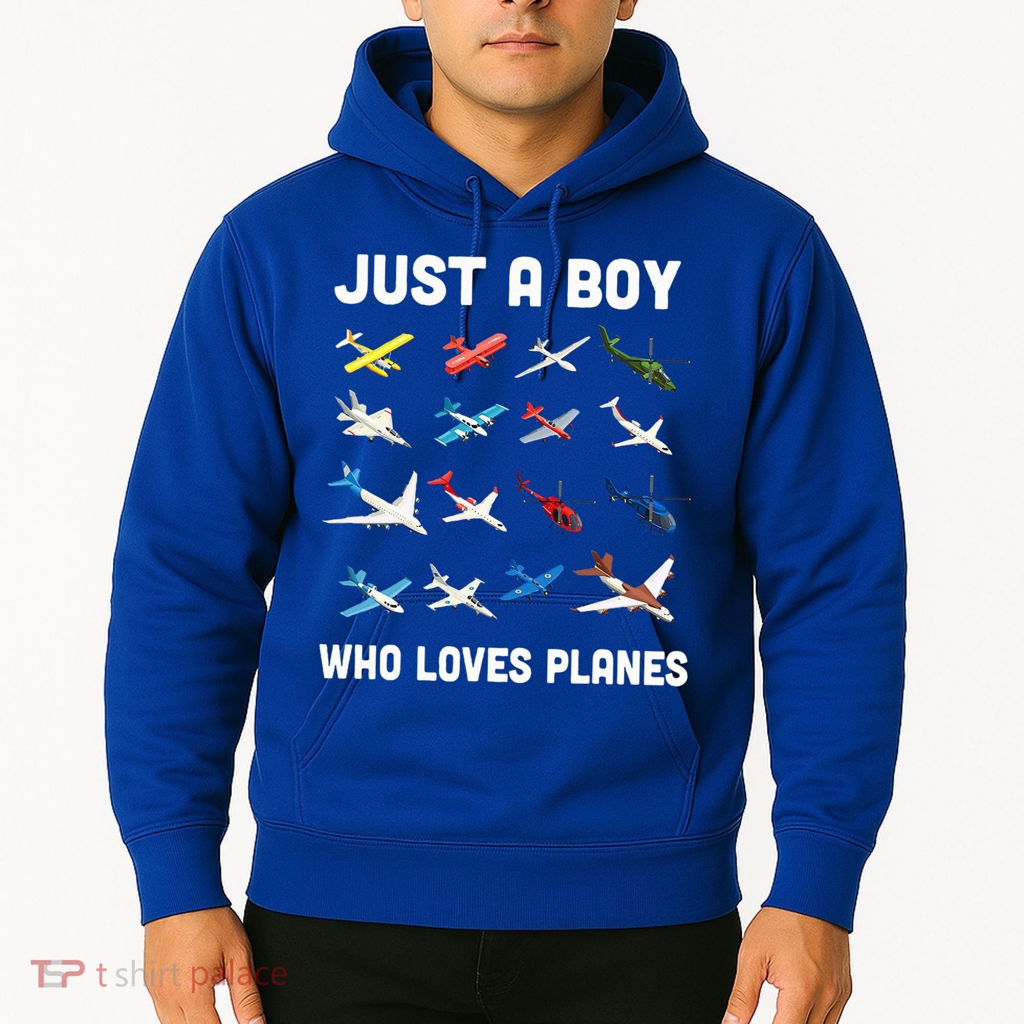 Just A Boy Who Loves Planes Hoodie