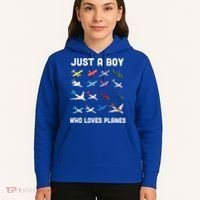 Just A Boy Who Loves Planes Hoodie thumb 5