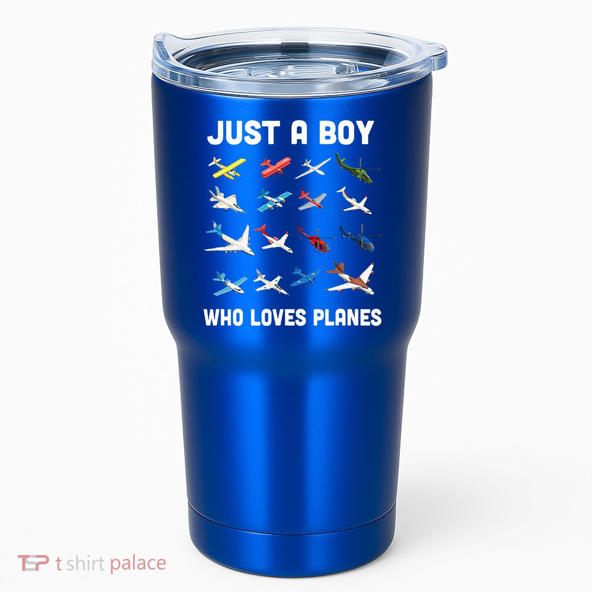 Just A Boy Who Loves Planes Tumbler